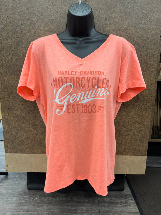 John Elway Harley-Davidson Women's T-shirt 3001084-COHT