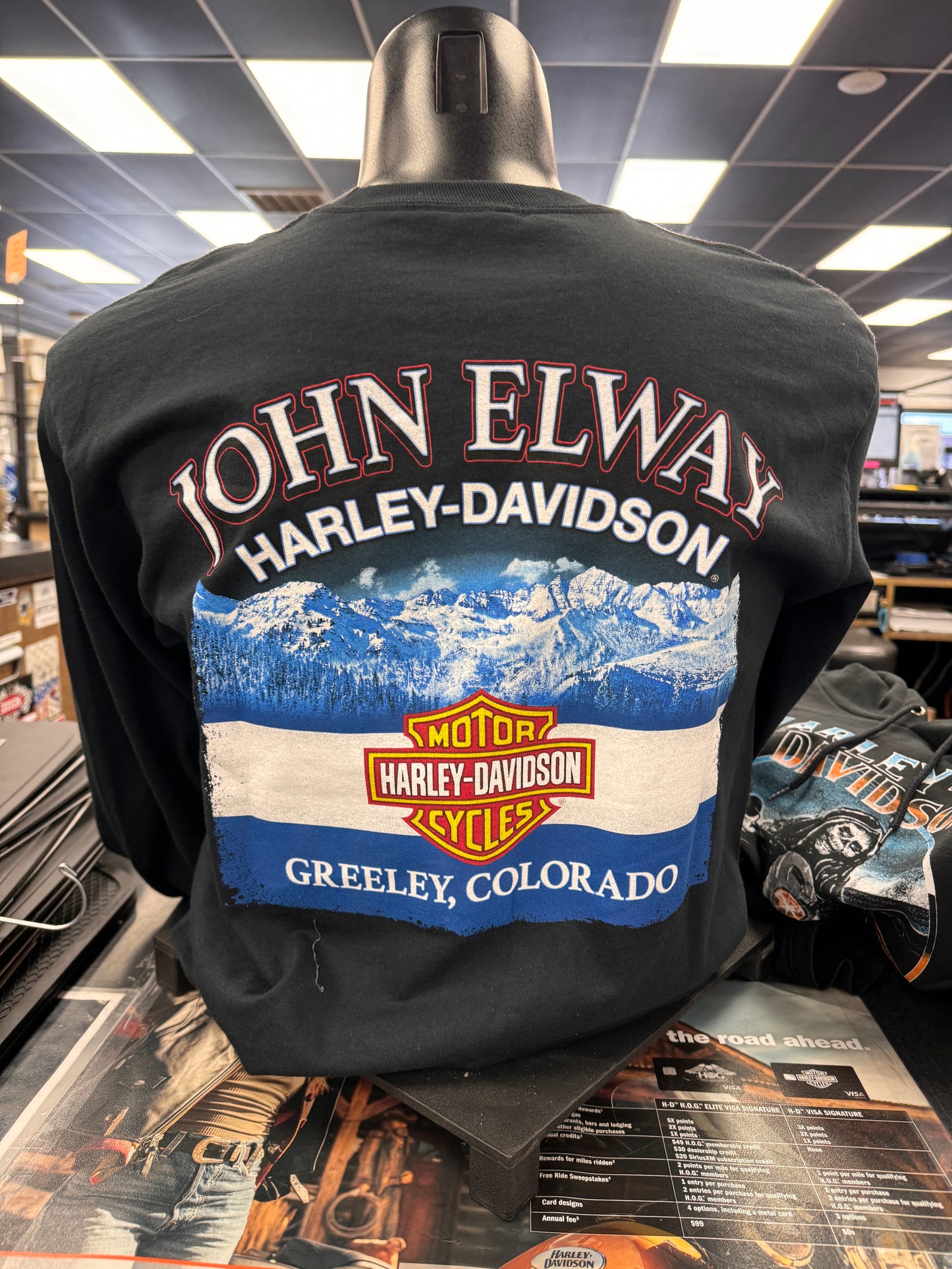 John Elway Harley-Davidson Long Sleeve 40291268
